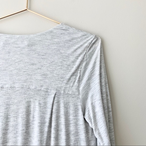 10C Derek Lam Grep Faux Wrap Viscose Top - Picture 7 of 8